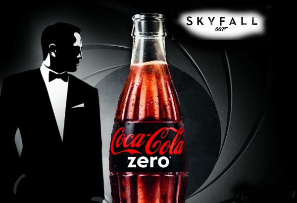  Coca Cola 007.  Coca Cola Zero partners James Bond for Skyfall   