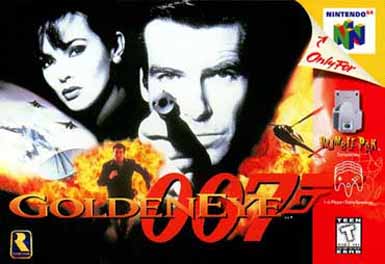 Nintendo/Rareware NINTENDO 64 GOLDENEYE spelet finns i James Bond 007 Museum som besökarna får provspela på