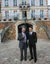 President Bollinger Ghislain de Montgolfier and President Gunnar Schäfer  James Bond 007 museum in Nybro 2008-09-08