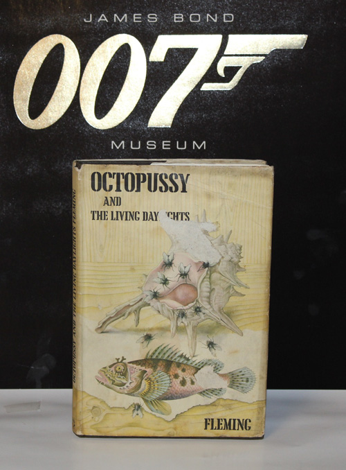 FIRST EDITION 1966 IAN FLEMING JAMES BOND OCTOPUSSY AND THE LIVING DAYLIGHTS