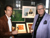 James Bond med konstnären Yrjö Edelmann
