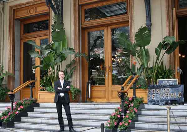 James Bond (Gunnar Schfer) in Monte Carlo Casino Monaco 