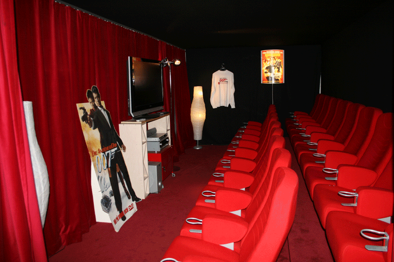 Biograf Cinema in The James Bond007 Museum Nybro.