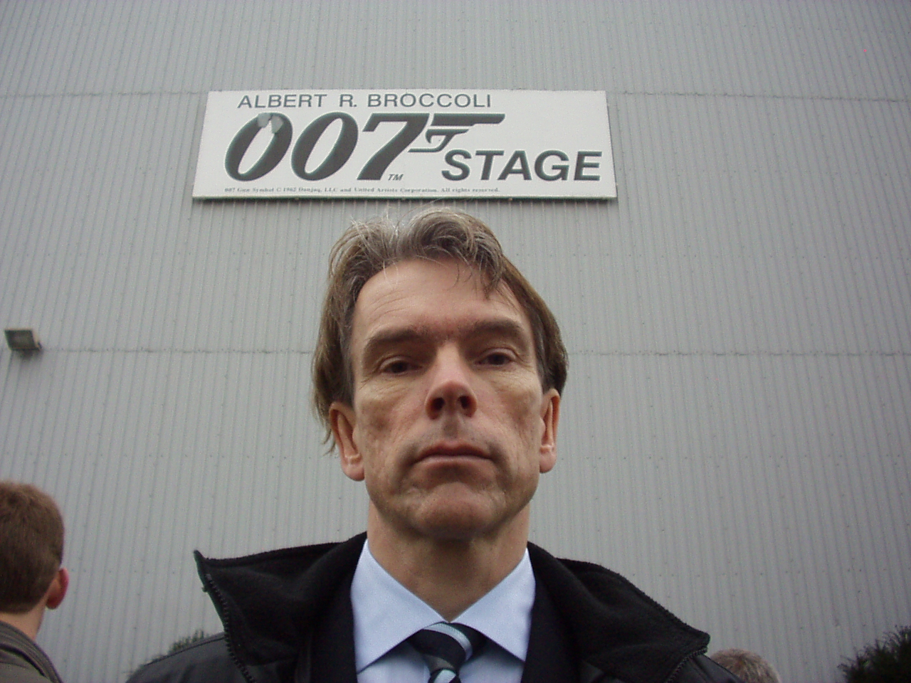 The name is Bond James Bond in Pinewood studios London