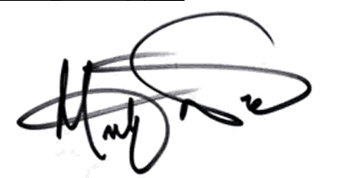 Monty Norman autograph