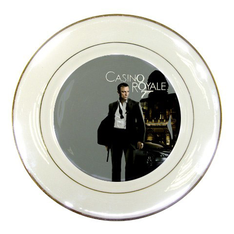 James Bond Set of 13 Collectible Porcelain Plates(Rare)