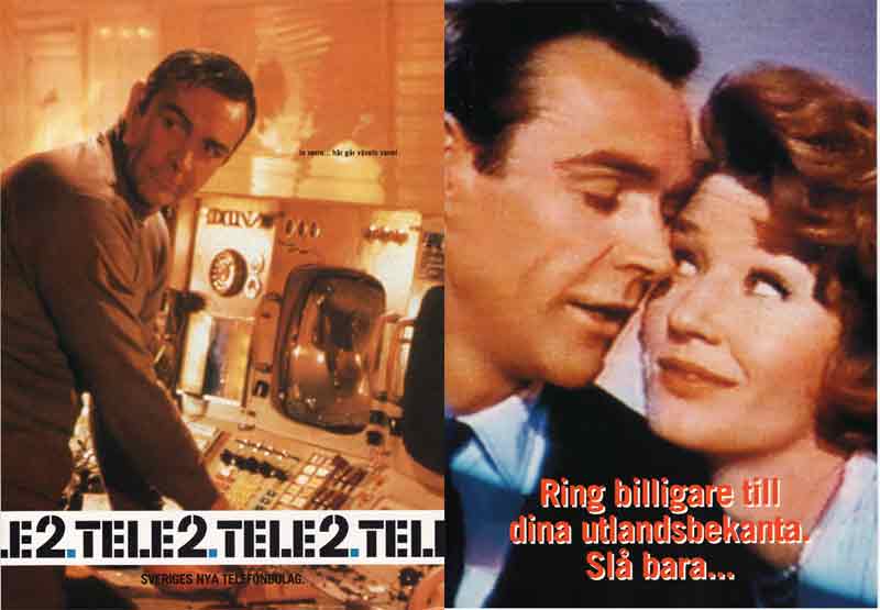 James Bond - 007 - licensed to call 1994 lanserade Tele2
