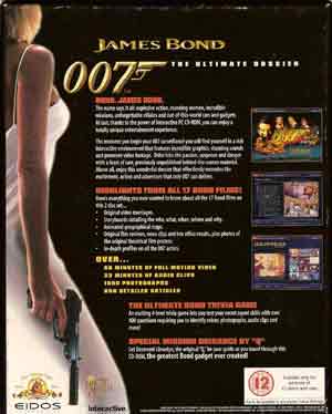 The Ultimate James Bond An Interactive Dossier PC 2 CD s