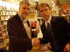 Björn thanks Gunnar for 007 champagne glass