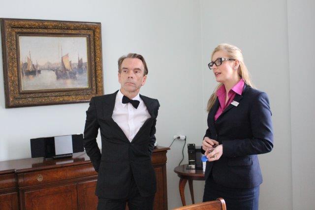 James Bond with Adéla Dvorácková Grandhotel Pupp