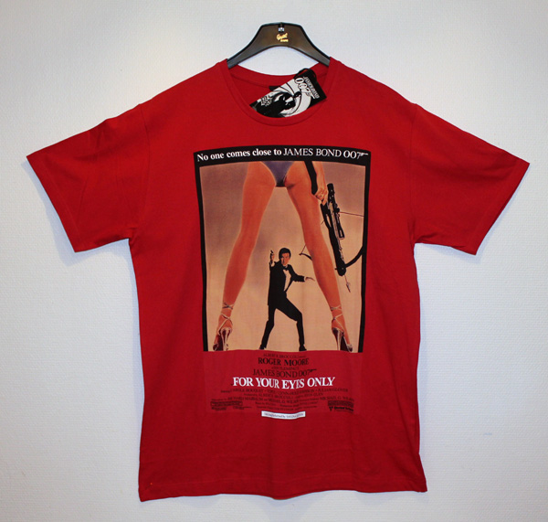  James Bond 007 T-shirt For Your Eyes Only 1981